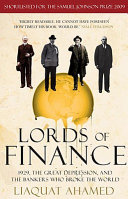 Lords of Finance by Liaquat Ahamed